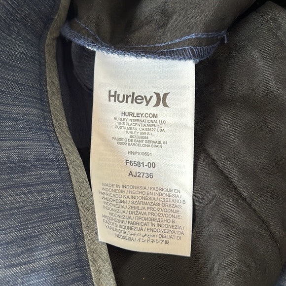 Hurley Nike Dri-Fit Cutback Walk shorts - Size 38” - Picture 9 of 10